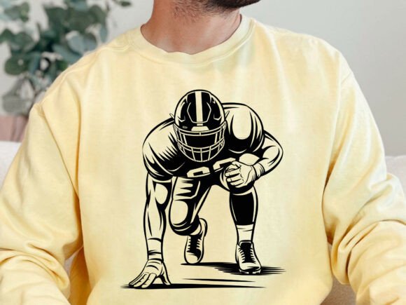 American Football Scene SVG: Graphics for Crafts & Branding