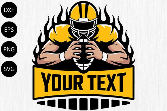 American Football SVG, Football Mom SVG