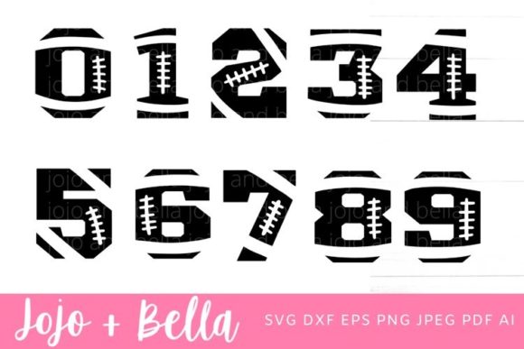 Football Player Numbers SVG Bundle: Graphics & Crafts Review