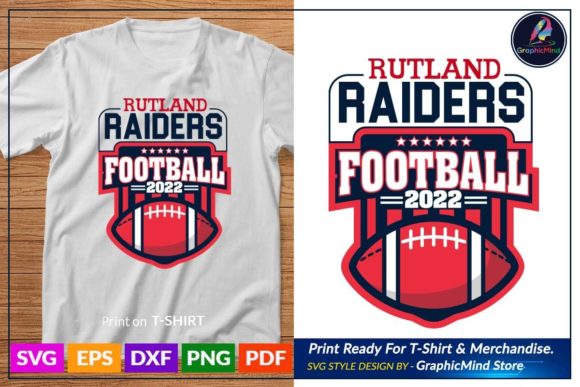 Football SVG Design Cut File: Graphics & Crafts