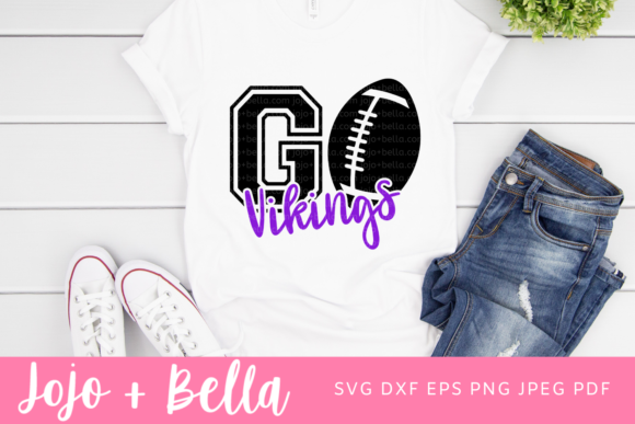 Go Vikings Svg, Vikings Football Svg: Graphics & Crafts