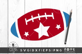 Patriotic American Football