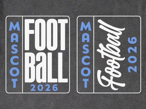 Retro Football Team SVG Graphics for Crafts