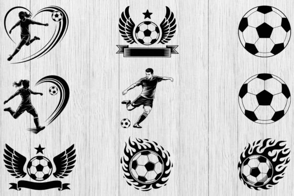 Soccer SVG Bundle: Football Graphics for Crafts & Content